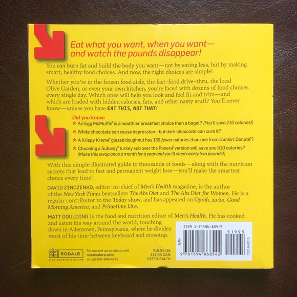 Eat This Not That Softcover Book - Picture 2 of 5